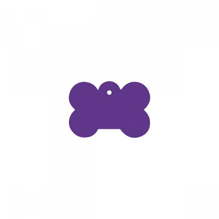 Identification plate for collar Imarc Bone Lilac