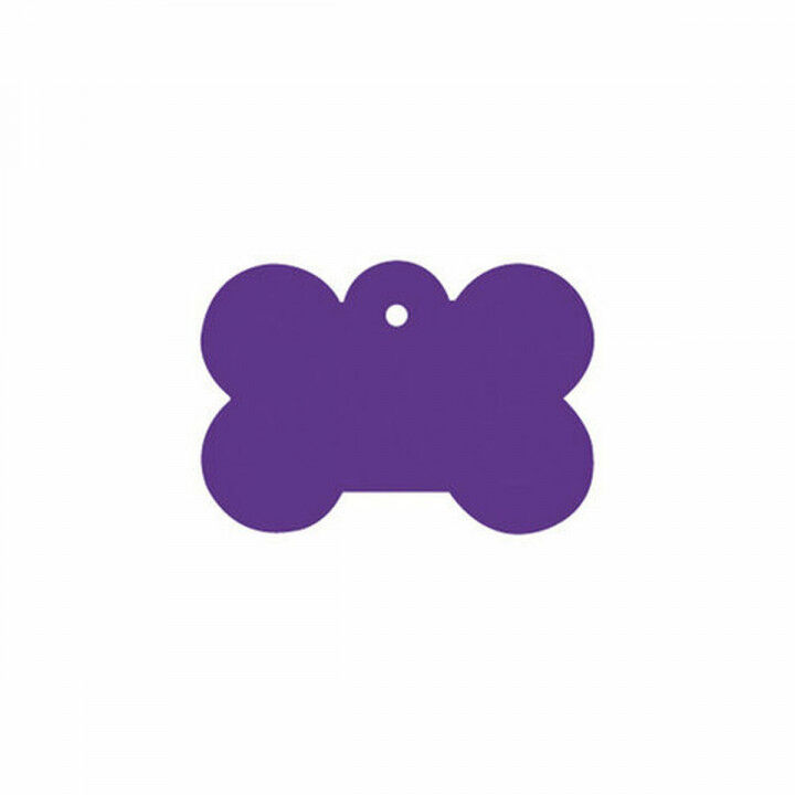 Identification plate for collar Imarc Bone Lilac
