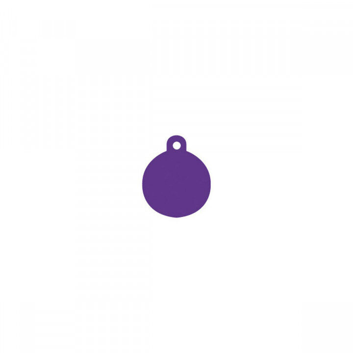 Identification plate for collar Imarc Circle Lilac