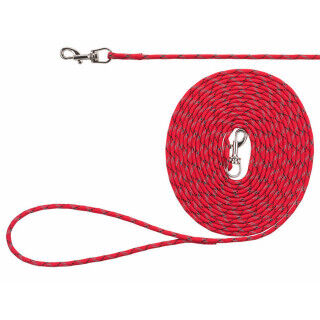 Guinzaglio di tracciamento Trixie Junior Rosso