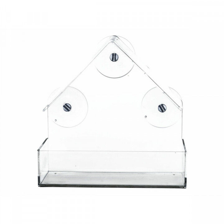 Vogelfutterhaus Trixie Durchsichtig 225 ml 15 × 15 × 6 CM