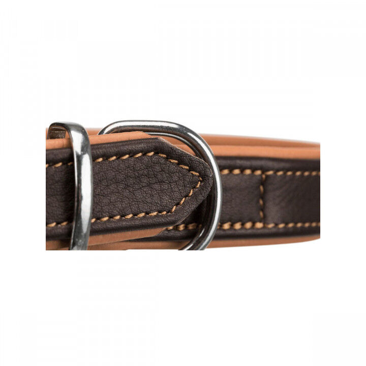 Dog collar Trixie Brown Light brown