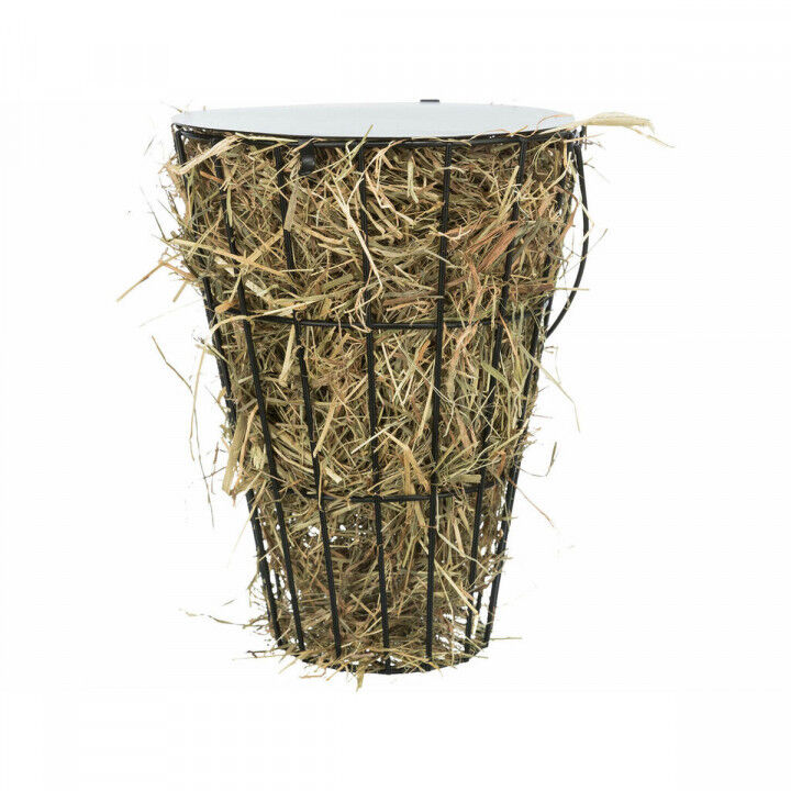 Comedero Trixie Metal Ø 16 × 21 cm Heno