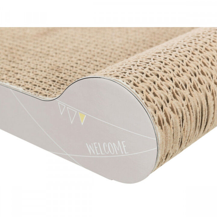 Scratching Post for Cats Trixie Light grey 38 × 6 × 18 cm