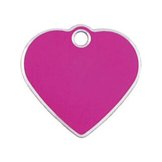 Identification plate for collar Imarc Hi Line Pink