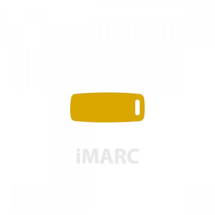 Identifikationsschild für Halsband Imarc Baggage Gelb Gold