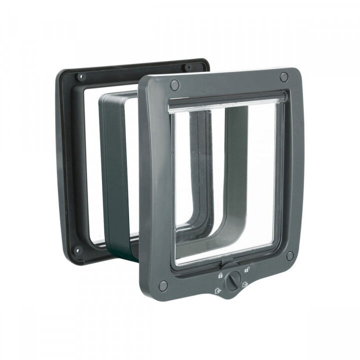 Gattaiola Trixie Grigio 24 x 28 cm Plastica XXL