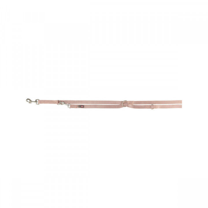 Verstelbare hondenriem Trixie Premium Blush M/L