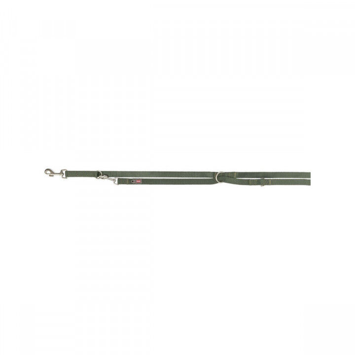 Guinzaglio regolabile per cane Trixie Premium Verde Oliva XS/S