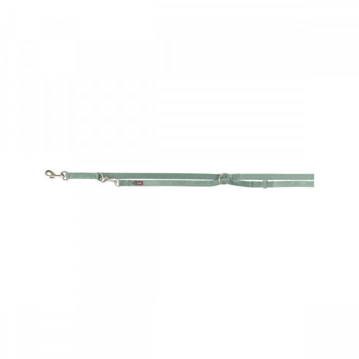 Adjustable dog leash Trixie Premium Green M/L