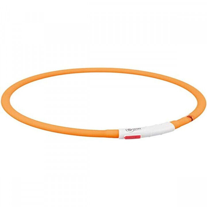 LED-Halsband für Haustiere Trixie Orange Einheitsgröße