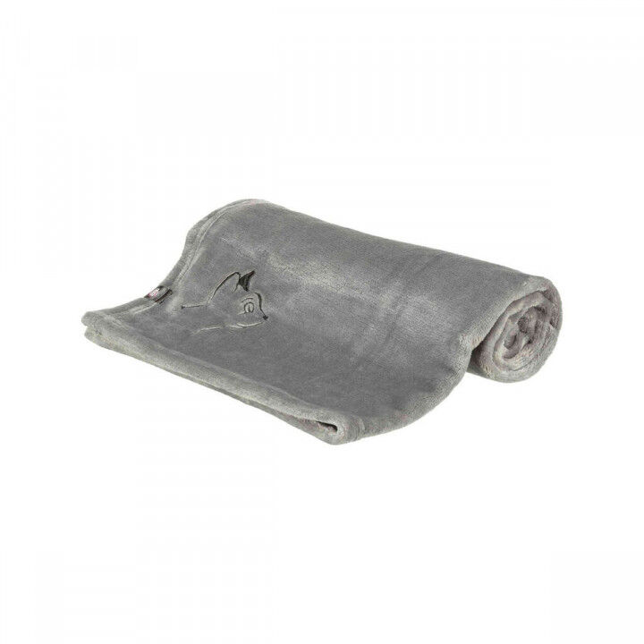 Decke für Haustiere Trixie Nilay Grau Polyester 70 × 50 cm