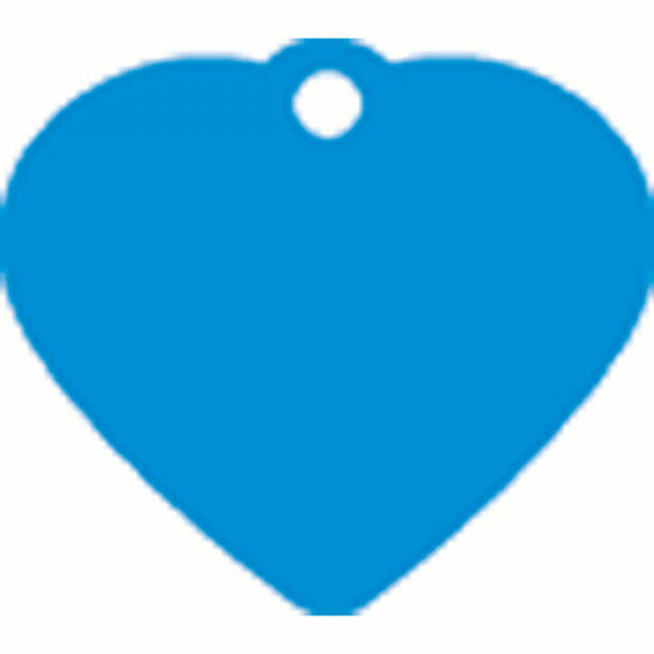 Identifikationsschild für Halsband Imarc Heart Blau
