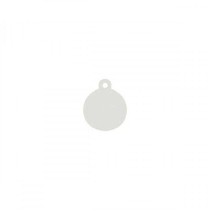 Identifikationsschild für Halsband Imarc Circle Weiß
