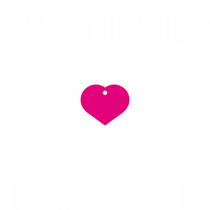 Identifikationsschild für Halsband Imarc Heart Rosa
