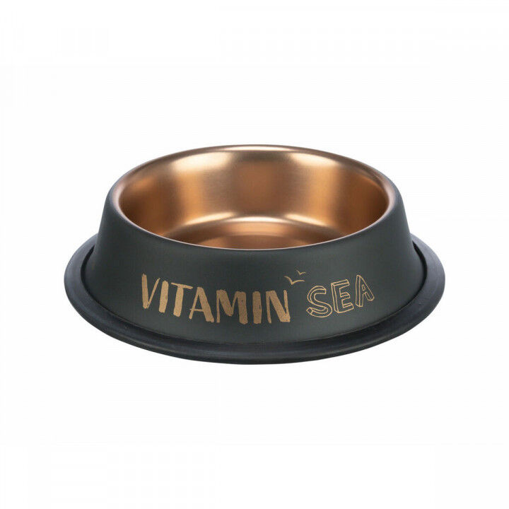 Futternapf für Hunde Trixie BE NORDIC Schwarz Bronze