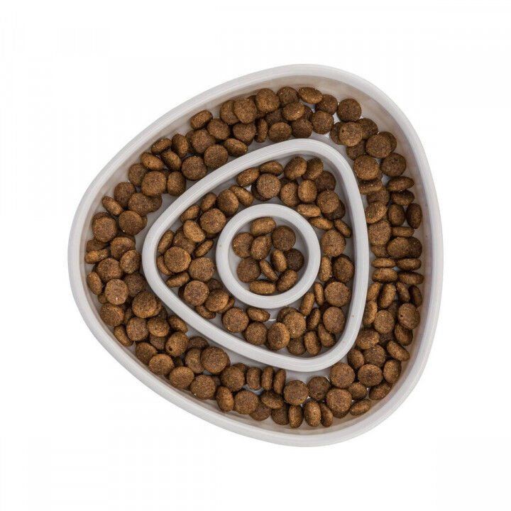 Dog Feeder Trixie Slow Feeding Grey 350 ml 15 × 15 CM