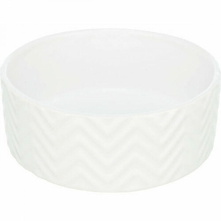 Mangeoire pour chiens Trixie T25025 Blanc Ø 20 cm 1,6 L