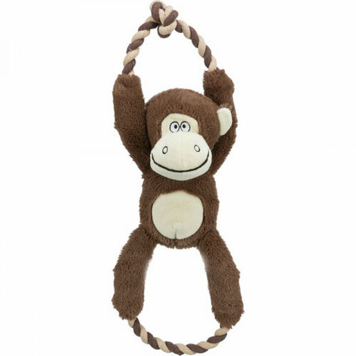 Knuffel voor honden Trixie Polyester Pluche Katoen Aap 40 cm