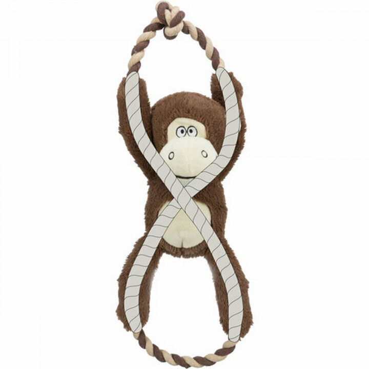 Knuffel voor honden Trixie Polyester Pluche Katoen Aap 40 cm