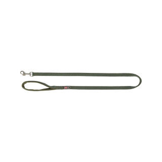Correa para Perro Trixie Premium Verde Oliva 1 m L/XL