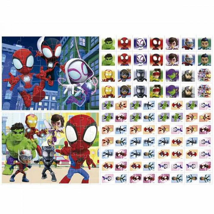 Set van 4 Spelletjes Spidey Superpack 4-in-1