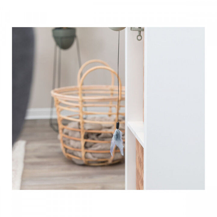 Kattenspeeltje Trixie Wit Plastic