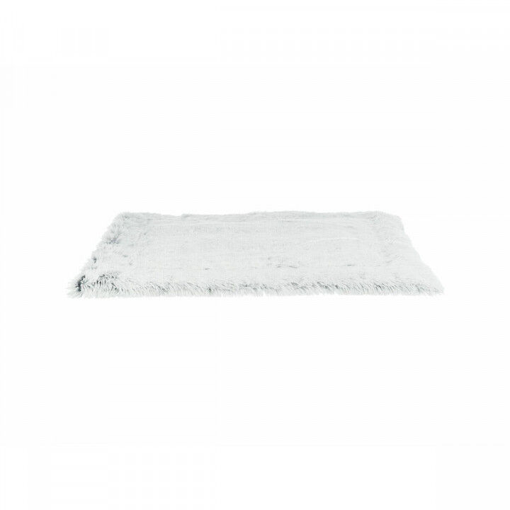 Hundeteppich Trixie Weiß Schwarz Grau Plüsch 75 × 55 cm