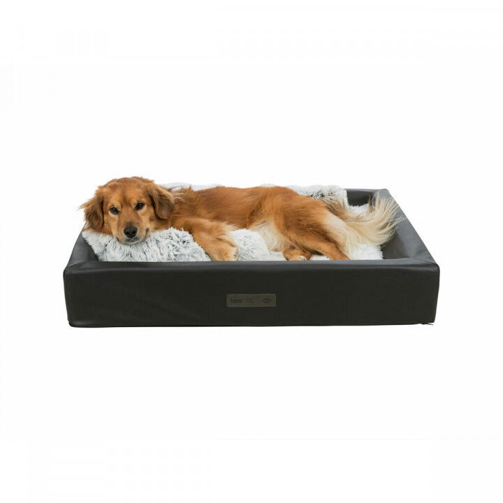 Tappeto per cani Trixie Bianco Nero Grigio Stoffa 75 × 55 cm