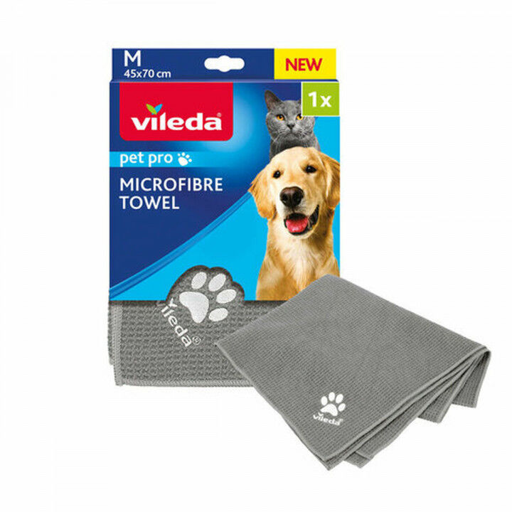 Serviette en Microfibre Vileda 172650 Gris M 45 x 70 cm
