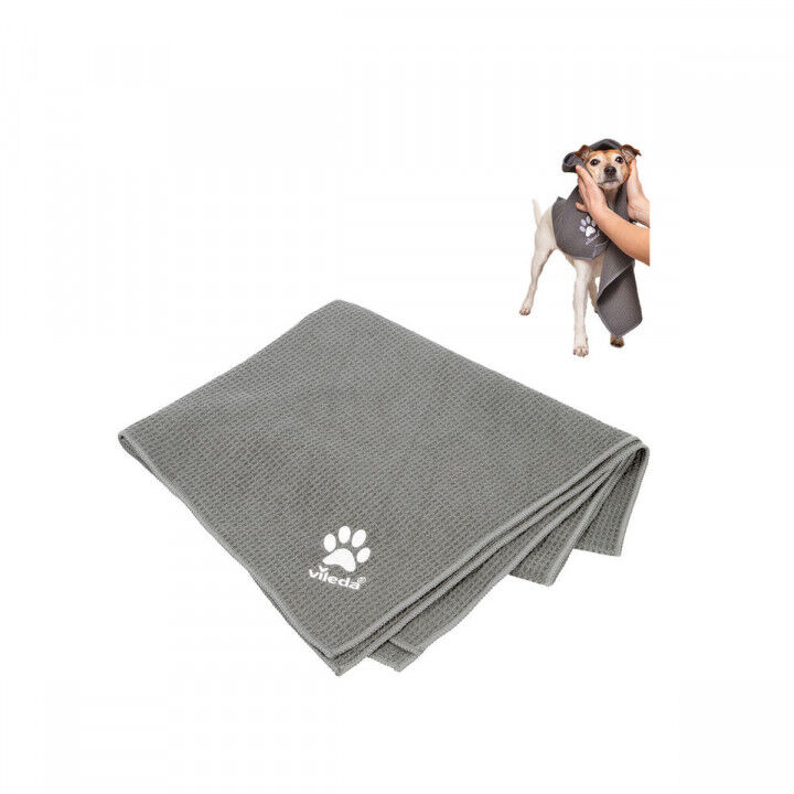 Microvezel Handdoek Vileda 172650 Grijs M 45 x 70 cm