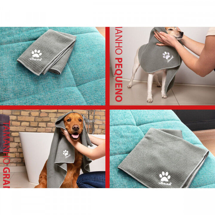 Microvezel Handdoek Vileda 172650 Grijs M 45 x 70 cm