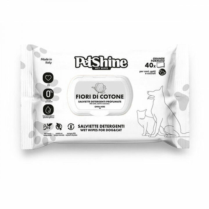 Wet Wipes for Pets Trixie 40 Units