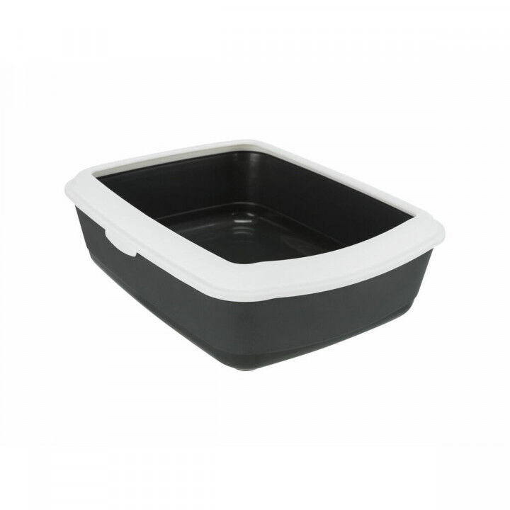 Lettiera per Gatti Trixie Classic Bianco Grigio scuro Plastica 37 × 15 × 47 cm