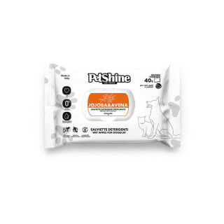 Lingettes humides pour animaux domestiques Trixie 40 Unités