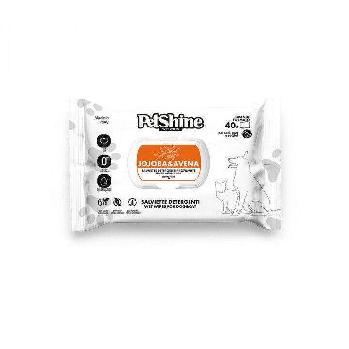 Lingettes humides pour animaux domestiques Trixie 40 Unités