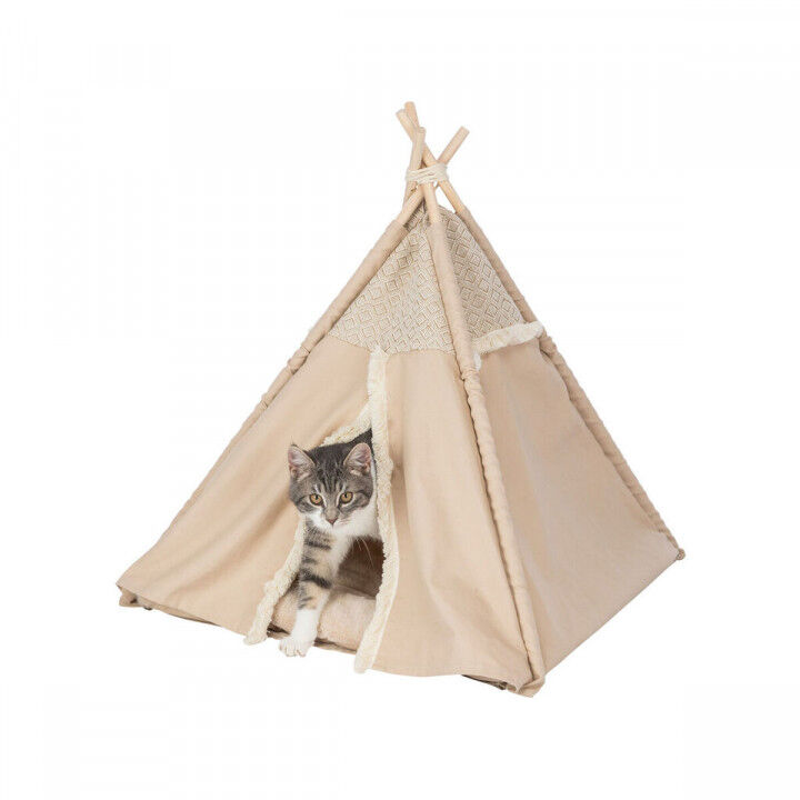 Cama para mascota Trixie Beige 55 × 65 × 55 cm