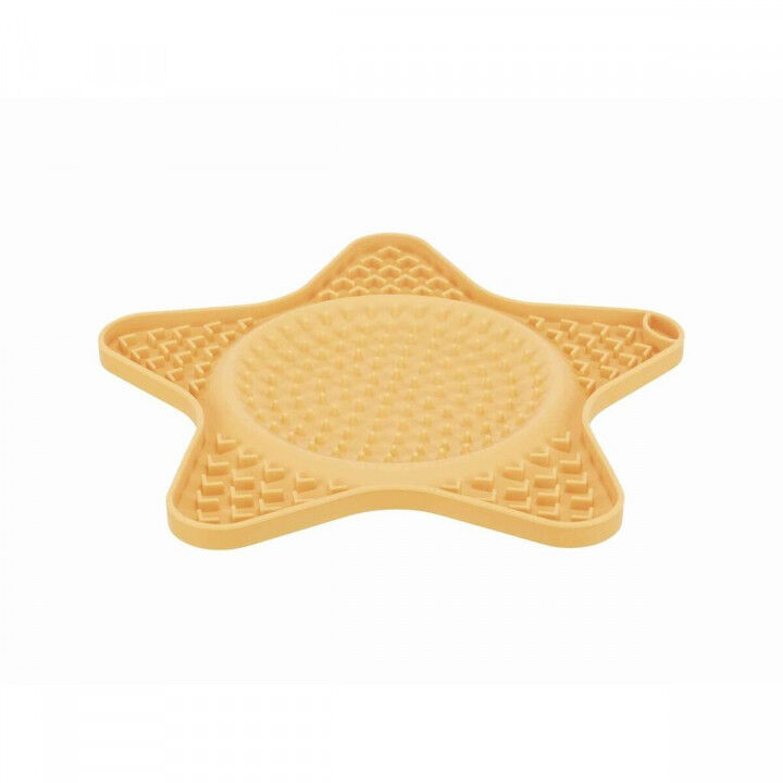 Dierenvoederbak Trixie 00034982 Geel Siliconen 23,5 cm