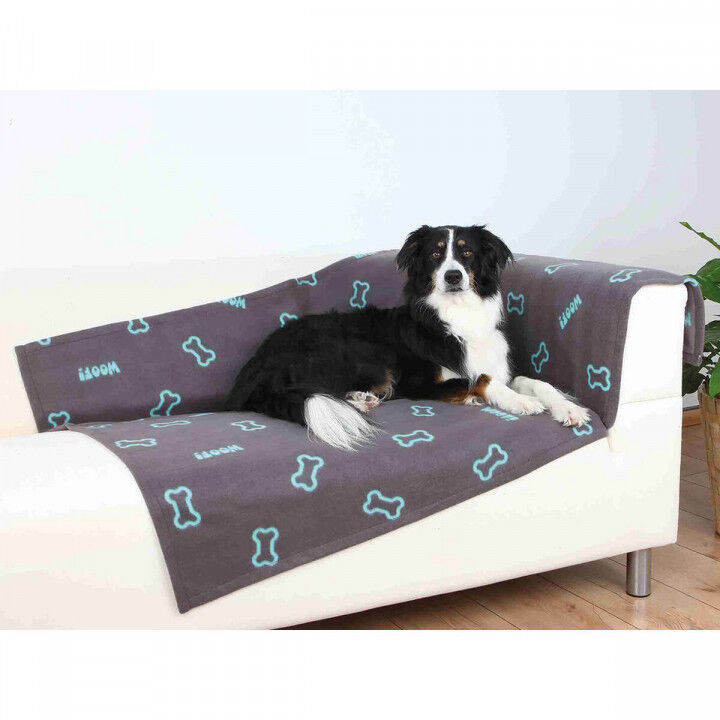 Pet blanket Trixie Barney Taupe Polyester 150 × 100 CM