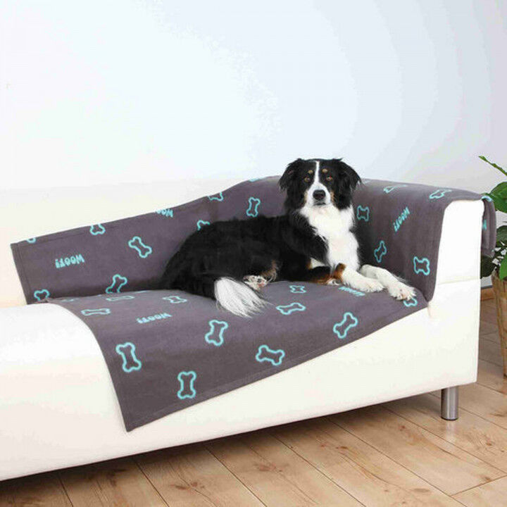 Pet blanket Trixie Barney Taupe Polyester 150 × 100 CM