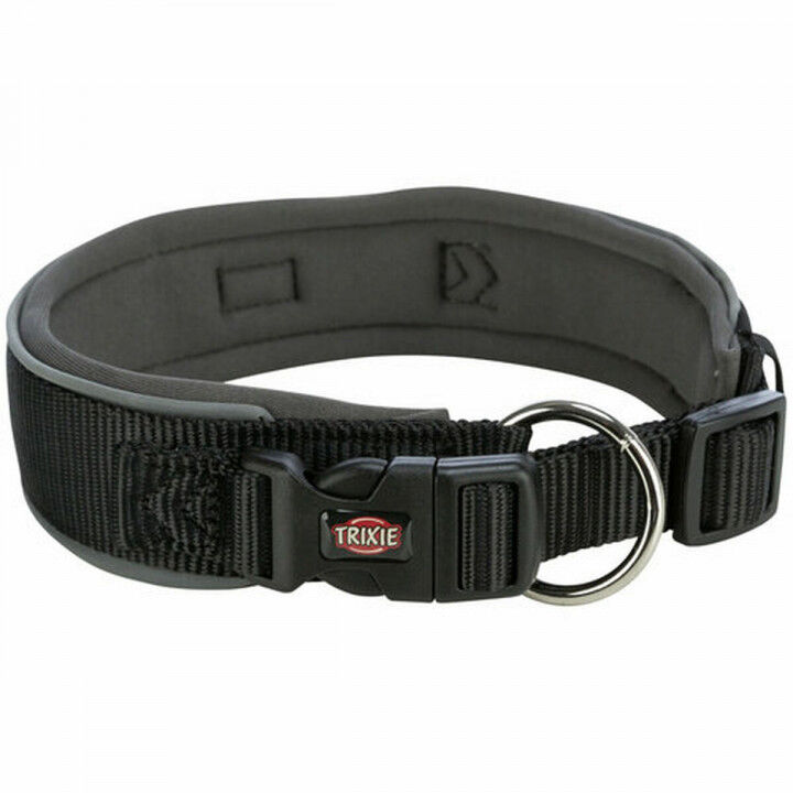 Dog collar Trixie Premium Black Graphite S/M 33-42 cm