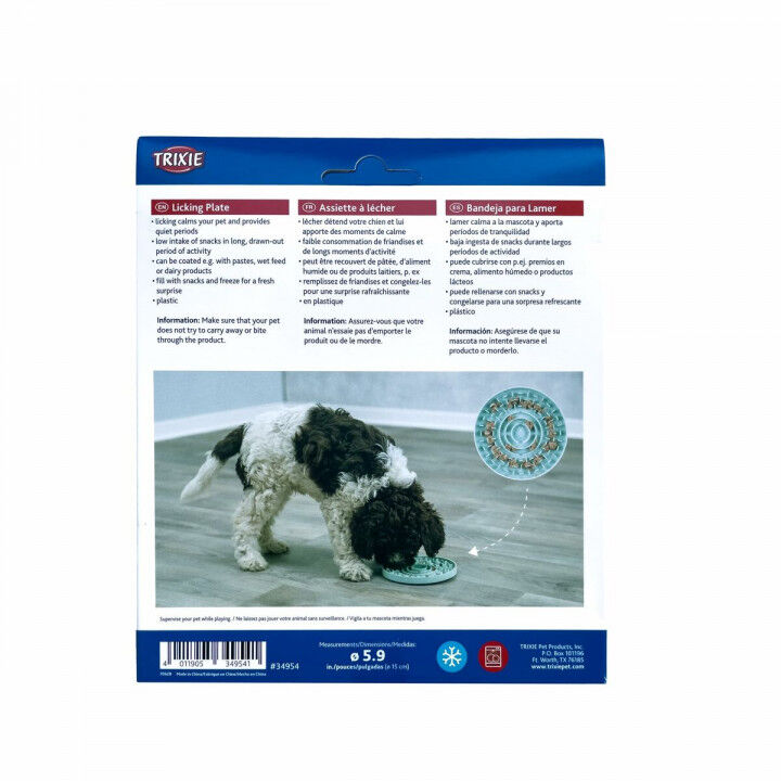 Collare LED per Animali Domestici Trixie Flash USB Rosso Taglia unica