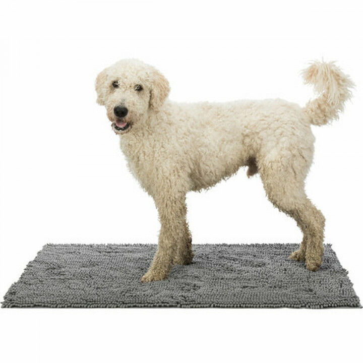 Tappeto per cani Trixie Grigio 80 × 60 cm Assorbente