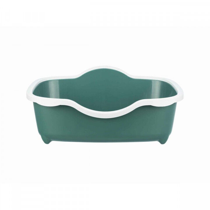 Cat Litter Box Trixie Davio White Green Plastic 56 x 26 x 39 cm