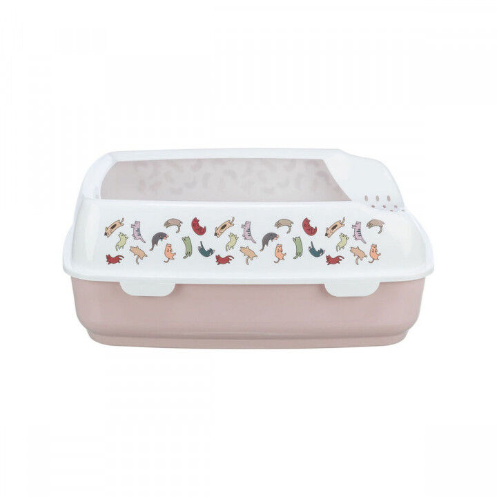 Cat Litter Box Trixie Delio White Lilac Plastic 38 × 20 × 50 cm