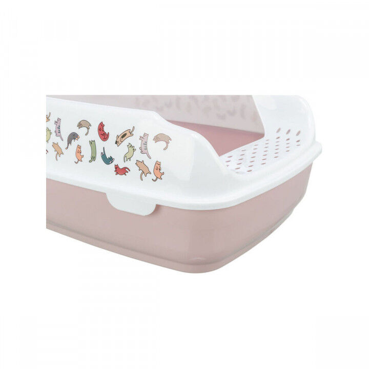 Kattenbak Trixie Delio Wit Lila Plastic 38 × 20 × 50 cm