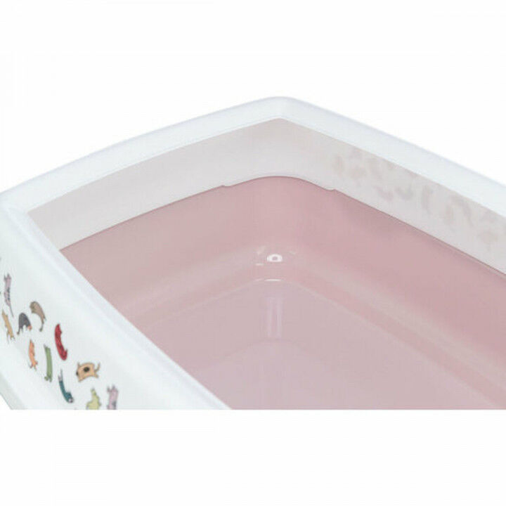 Cat Litter Box Trixie Delio White Lilac Plastic 38 × 20 × 50 cm