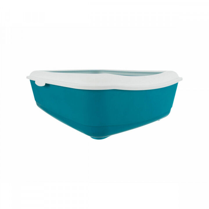 Lettiera per Gatti Trixie Classic Azzurro Bianco Plastica 37 × 15 × 47 cm