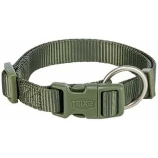 Hondenhalsband Trixie Premium Groen Olijf M/L 35-55 cm