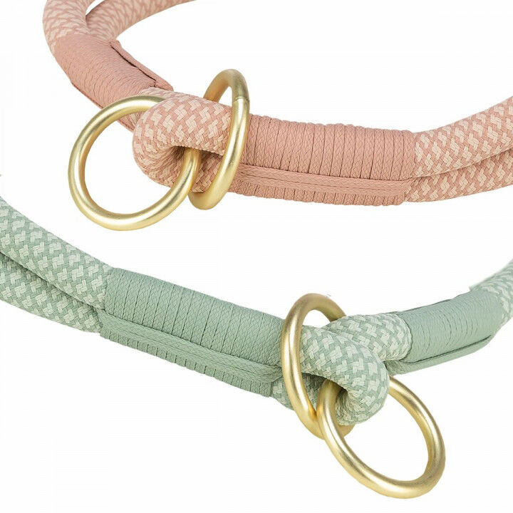 Collari da addestramento per cani Trixie Soft Rope Rosa S/M 40 cm